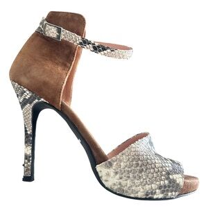 Spaziomoda Women's Shoes Snake skin/Suede Size 39

11826149LN
